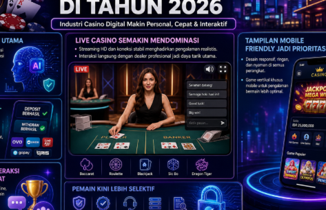 Info Casino 2026 Lonjakan Pengguna Platform Hiburan Online